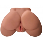 Кофейный мастурбатор-полуторс Perfect Ass Masturbator - Pipedream - в Невинномысске купить с доставкой