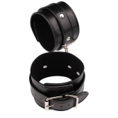Черные оковы Classic Ankle Cuffs - Chisa - купить с доставкой в Невинномысске