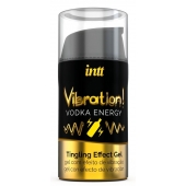 Жидкий интимный гель с эффектом вибрации Vibration! Vodka Energy - 15 мл. - INTT - купить с доставкой в Невинномысске