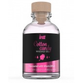 Массажный гель с согревающим эффектом Cotton Candy - 30 мл. - INTT - купить с доставкой в Невинномысске