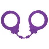 Фиолетовые силиконовые поножи Limitation - Lola Games - купить с доставкой в Невинномысске