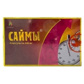 БАД для мужчин  Саймы  - 4 капсулы (500 мг.) - Вселенная здоровья - купить с доставкой в Невинномысске