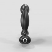 Черный вибромассажер простаты и промежности Prostate Pro с пультом ДУ - Bathmate - в Невинномысске купить с доставкой