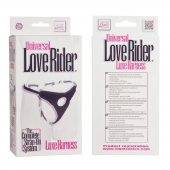 Трусы для страпона с универсальным креплением Universal Love Rider Luxe Harness - California Exotic Novelties - купить с доставкой в Невинномысске