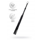 Черный флоггер Anonymo - 64 см. - ToyFa - купить с доставкой в Невинномысске