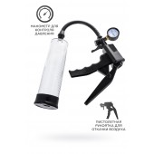 Прозрачная механическая помпа для пениса Viggo - Sexus - в Невинномысске купить с доставкой