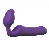 Фиолетовый безремневой страпон Queens L - Adrien Lastic - купить с доставкой в Невинномысске