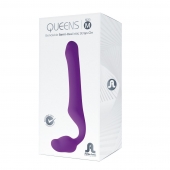 Лиловый безремневой страпон Queens M - Adrien Lastic - купить с доставкой в Невинномысске