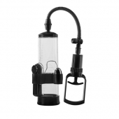 Прозрачная вакуумная помпа с вибрацией Vibrating Penis Pump - Dream Toys - в Невинномысске купить с доставкой