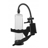 Прозрачная вакуумная помпа Pistol Penis Pump - Dream Toys - в Невинномысске купить с доставкой