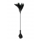 Двусторонний стек-щекоталка Sweet Caress Feather Whip - 58 см. - Sweet Caress - купить с доставкой в Невинномысске