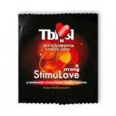 Разогревающий гель-лубрикант Stimulove Strong в одноразовой упаковке - 4 гр. - Биоритм - купить с доставкой в Невинномысске