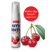 Гель-смазка Tutti-frutti с вишнёвым вкусом - 30 гр. - Биоритм - купить с доставкой в Невинномысске