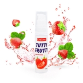 Гель-смазка Tutti-frutti с земляничным вкусом - 30 гр. - Биоритм - купить с доставкой в Невинномысске
