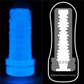 Светящийся в темноте мастурбатор Lumino Play Masturbator Ribbed - Lovetoy - в Невинномысске купить с доставкой