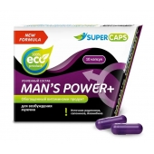 Возбуждающее средство для мужчин Mans Power plus - 10 капсул (0,35 гр.) +1 в подарок - SuperCaps - купить с доставкой в Невинномысске