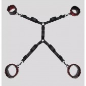 Изысканный набор фиксаций на кровати Reversible Under Mattress Restraint Set - Fifty Shades of Grey - купить с доставкой в Невинномысске