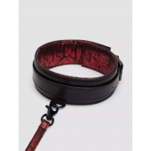 Стильный ошейник с поводком Reversible Faux Leather Collar and Lead - Fifty Shades of Grey - купить с доставкой в Невинномысске