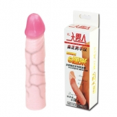Удлиняющая насадка на пенис Deep Love - 21,5 см. - Baile - в Невинномысске купить с доставкой