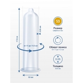 Презервативы MY.SIZE размер 53 - 10 шт. - My.Size - купить с доставкой в Невинномысске