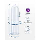 Презервативы MY.SIZE размер 69 - 3 шт. - My.Size - купить с доставкой в Невинномысске