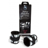 Серо-черные наручники Totally His - Fifty Shades of Grey - купить с доставкой в Невинномысске
