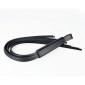 Черная кожаная плеть  Клео  - 60 см. - Sitabella - купить с доставкой в Невинномысске