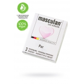 Супертонкие презервативы Masculan Pur - 3 шт. - Masculan - купить с доставкой в Невинномысске