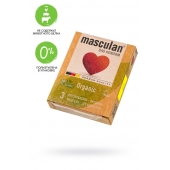 Экологически чистые презервативы Masculan Organic - 3 шт. - Masculan - купить с доставкой в Невинномысске