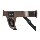 Бронзовый пояс для насадок Curious Harness - Strap-on-me - купить с доставкой в Невинномысске