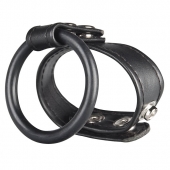 Двойное кольцо выносливости на пенис DUAL STAMINA RING - BlueLine - в Невинномысске купить с доставкой