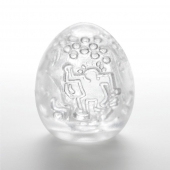 Мастурбатор-яйцо Keith Haring EGG DANCE - Tenga - в Невинномысске купить с доставкой