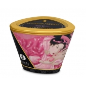 Массажная свеча Rose Petals с ароматом розы - 170 мл. - Shunga - купить с доставкой в Невинномысске