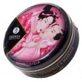 Массажная свеча Rose Petals с ароматом розы - 30 мл. - Shunga - купить с доставкой в Невинномысске