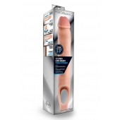 Телесная насадка на пенис 11.5 Inch Cock Sheath Penis Extender - 29,2 см. - Blush Novelties - в Невинномысске купить с доставкой