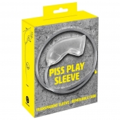 Прозрачная насадка на пенис Piss Play Sleeve для игр с мочеиспусканием - Orion - купить с доставкой в Невинномысске