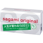 Ультратонкие презервативы Sagami Original 0.02 - 10 шт. - Sagami - купить с доставкой в Невинномысске
