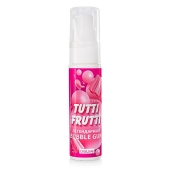 Интимный гель на водной основе Tutti-Frutti Bubble Gum - 30 гр. - Биоритм - купить с доставкой в Невинномысске