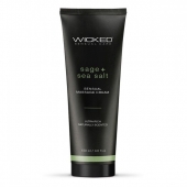 Массажный легкий крем WICKED Sage plus Sea Salt - 120 мл. - Wicked - купить с доставкой в Невинномысске
