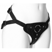 Женские трусики для фиксации насадки кольцом с вагинальной пробкой - LOVETOY (А-Полимер) - купить с доставкой в Невинномысске