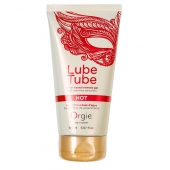 Интимный гель на водной основе Lube Tube Hot с разогревающим эффектом - 150 мл. - ORGIE - купить с доставкой в Невинномысске