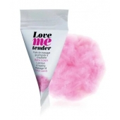 Съедобное согревающее массажное масло Love Me Tender Cotton Candy с ароматом сладкой ваты - 10 мл. - Love to Love - купить с доставкой в Невинномысске