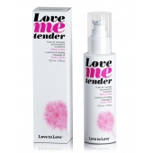 Съедобное согревающее массажное масло Love Me Tender Cotton Candy с ароматом сладкой ваты - 100 мл. - Love to Love - купить с доставкой в Невинномысске