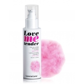 Съедобное согревающее массажное масло Love Me Tender Cotton Candy с ароматом сладкой ваты - 100 мл. - Love to Love - купить с доставкой в Невинномысске
