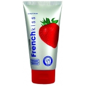Съедобный лубрикант Frenchkiss с ароматом клубники - 75 мл. - Joy Division - купить с доставкой в Невинномысске