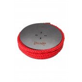 Красная веревка для шибари на катушке - 10 м. - Pecado - купить с доставкой в Невинномысске