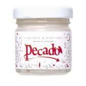 Массажная свеча Caramel   Popcorn - 35 мл. - Pecado - купить с доставкой в Невинномысске
