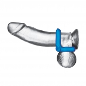 Комплект из 2 эрекционных колец-восьмерок 2-Pack Duo Cock And Ball Stamina Enhancement Ring - BlueLine - в Невинномысске купить с доставкой