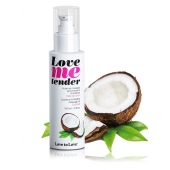 Съедобное согревающее массажное масло Love Me Tender Cocos с ароматом кокоса - 100 мл. - Love to Love - купить с доставкой в Невинномысске