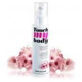 Силиконовый лубрикант 2-в-1 Touch My Body с ароматом вишнёвого цвета - 100 мл. - Love to Love - купить с доставкой в Невинномысске